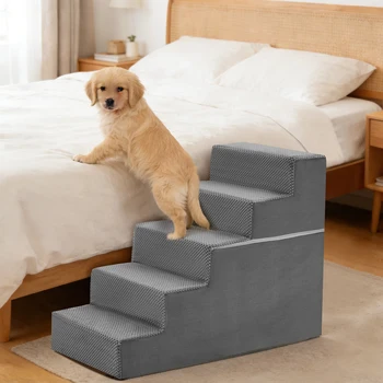 Right-Angle Dog Stairs 1