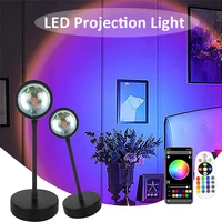 LED Projection Light RGB Sunset Light Remote Control USB Rechargeable IG Photo Theme Event TK Live Streaming Background Lighting 1