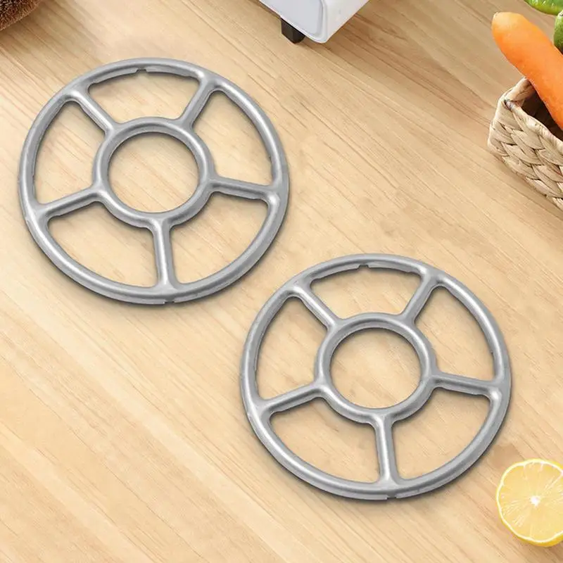 

Stove Reducer Ring Cast Iron Wok Support Ring Burner Grate Heat Diffuser For Stove For Small Milk Pans Practical Accessories