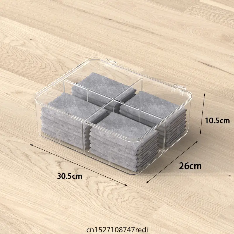 Clothing Storage Box Cabinet Wardrobe Foldable Organizer for Clothes Socks Pants Bedroom Socks Pants Underwear Drawer Organizers - Image 7