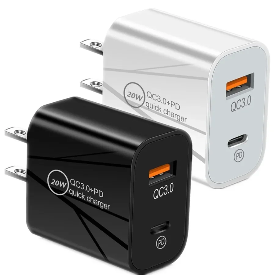 

Зарядное устройство PD QC3.0, 20 Вт, USB Type-C, 100 шт.
