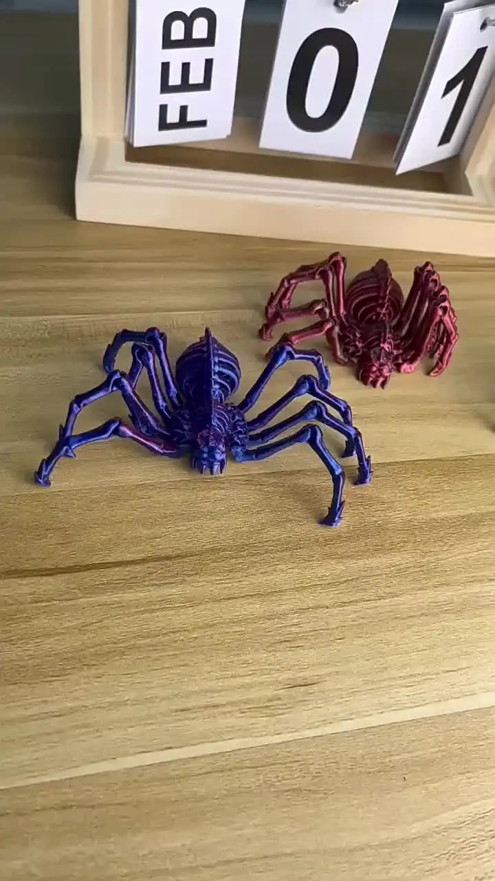 3D-печатный подвижный паук