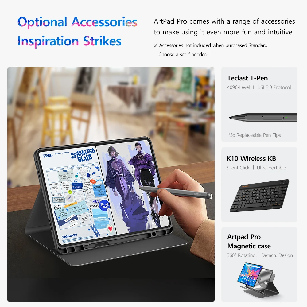 TECLAST ArtPad Proタブレット12.7インチ Helio G99 ワールドプレミア Teclast ArtPad Pro 12.7インチ 2.2K UHD