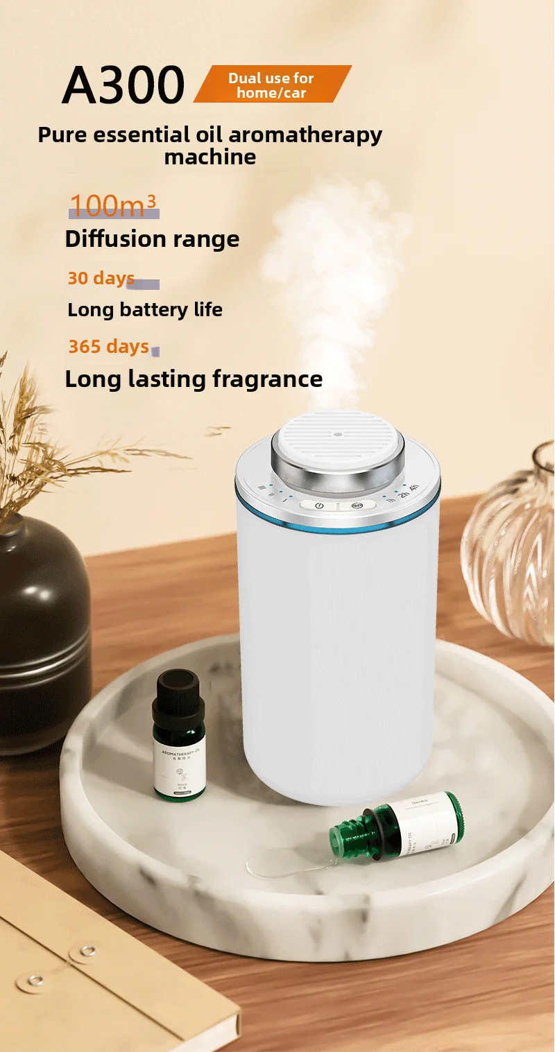 Mini aroma diffuser usb oplaadbaar draagbaar voor auto en huis_voghion.com