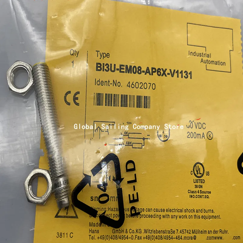 

3Pcs New Metal proximity switch BI3U-EM08-AP6X-V1131 BI3U-EM08-AN6X-V1131