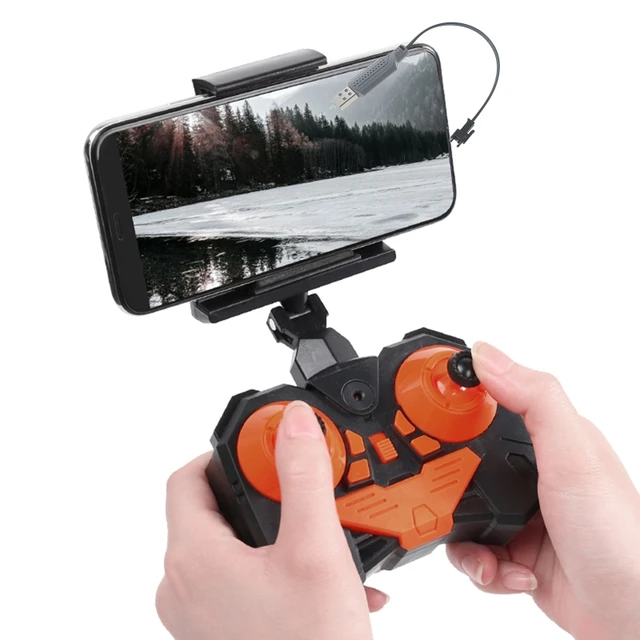 2.4G Controller APP Remote Control WiFi Camera High-speed Drift Off-road Car Double Steering Buggy RC Rock Crawler Car Kids Birt 4