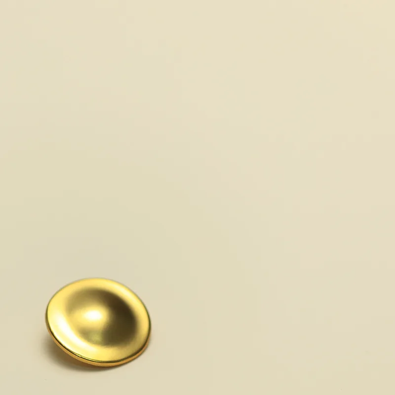 Gold Alloy Sewing Buttons 25/30mm For Clothes Decorative Handicraft Backpack Diy Supplies Large Scrapbooking Metal Button 6pcs 6