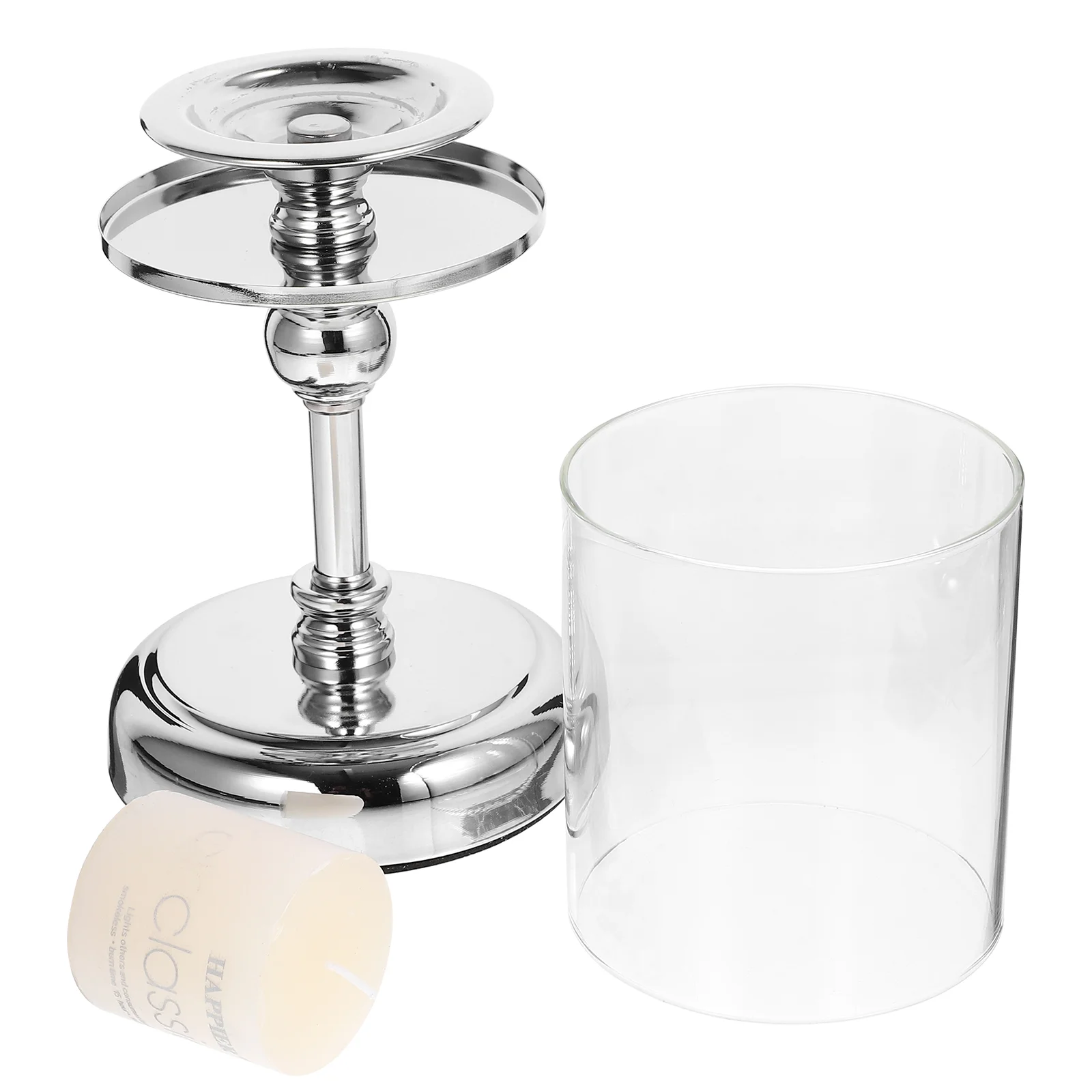 

Holder Taper Stand Metal Holder Wedding Party Holder With Chimney