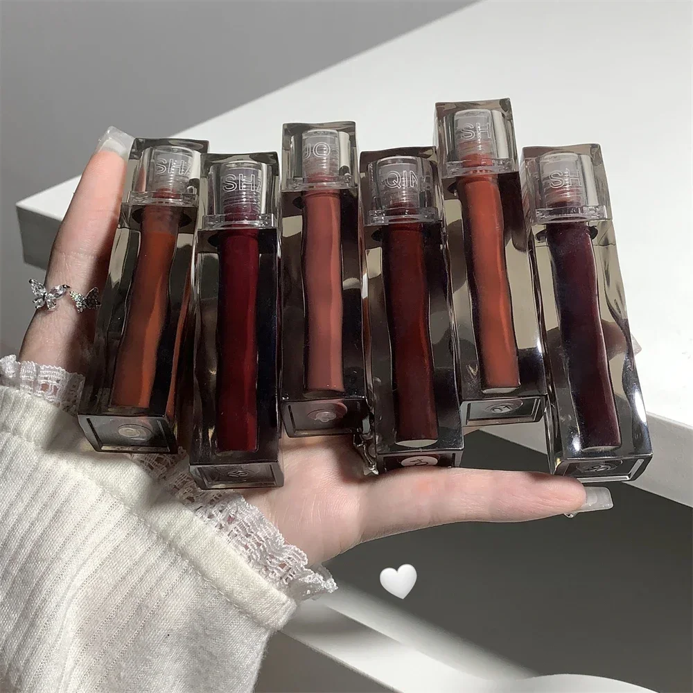 Description Picture 2 of item6 Color Mirror Dyeing Lip Gloss Moisturizer Liquid Lipstick Waterproof Long Lasting Pink Lip Tint Korean Natural Makeup Cosmetic