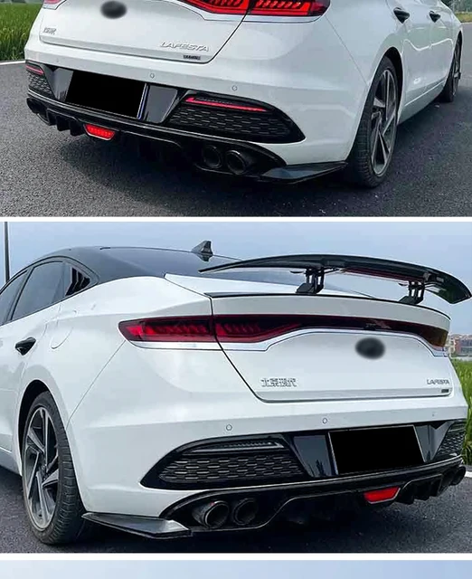  Forten Kingdom Car Electric Auto Lift Up Down Rear Spoiler for  Tesla Cruze Malibu Altima Elantra Corolla Accord Universal Sedan Car Rear  Trunk Tail Boot Lid Car Spoiler by Engine Start