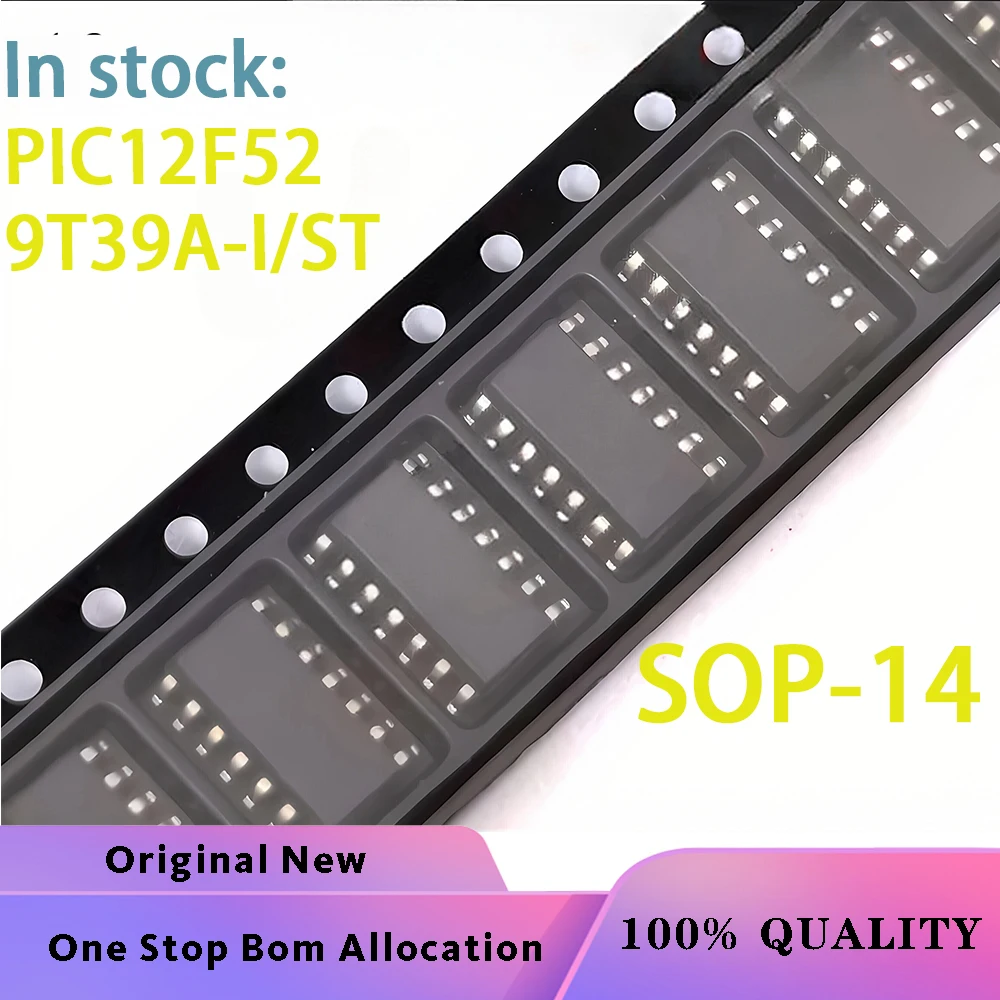 

(5-10PCS)100% New PIC12F529T39A-I/ST 529T39A SOP-14 Chipset