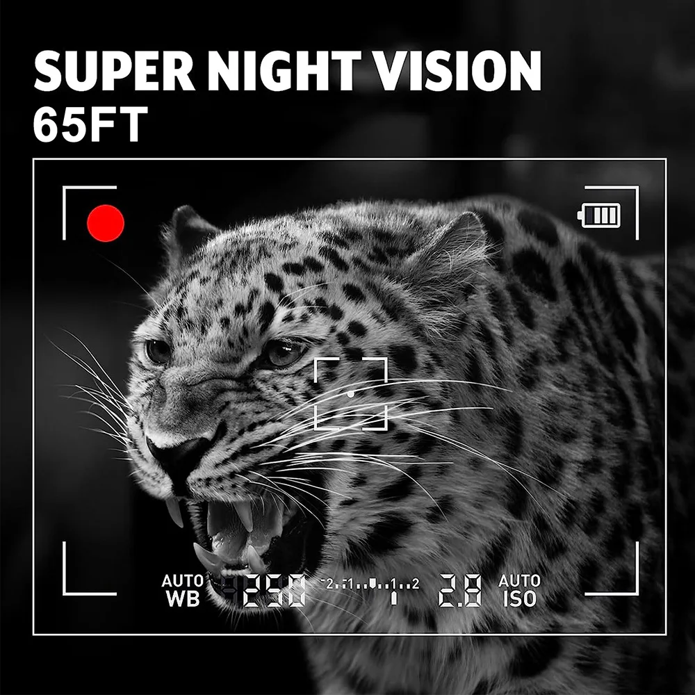 Trail Camera Night Vision Motion Activated Outdoor 50MP 4K Waterproof Nature Scouting Trap Game Cam Hide infrare Camera HC-881A