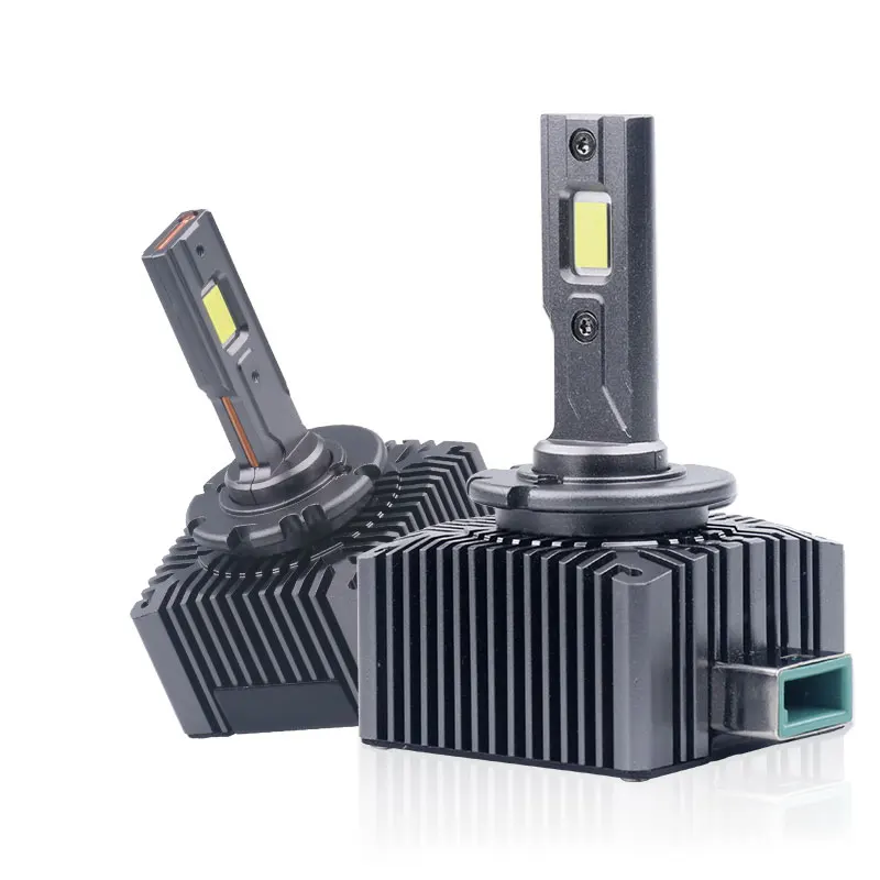 DAWNKNIGHT LED Headlight Bulb D2S D1S D3S D4S D5S D2R D4R D8S, plug and play HID replacement 70W