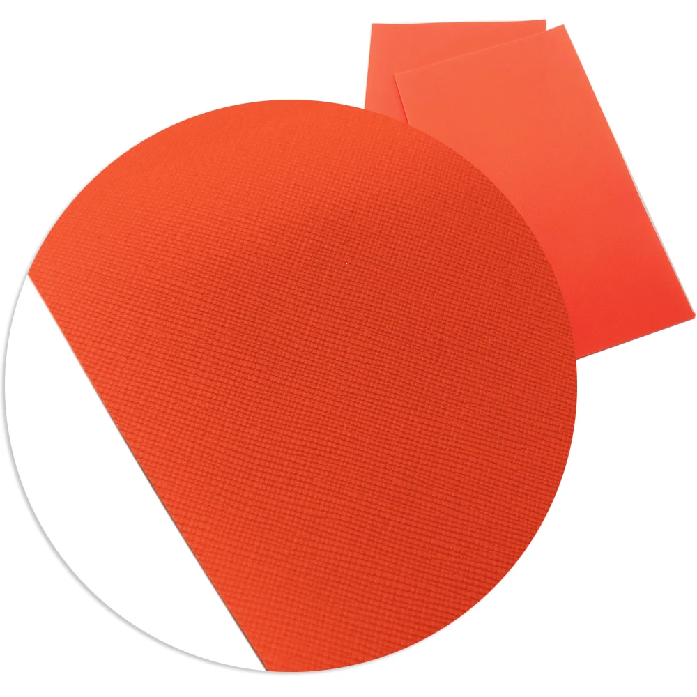 Fluorescent Neon Color Faux Leather Sheets Solid Color Synthetic Leather Fabric Roll for DIY Earrings Hair Bows Pouches