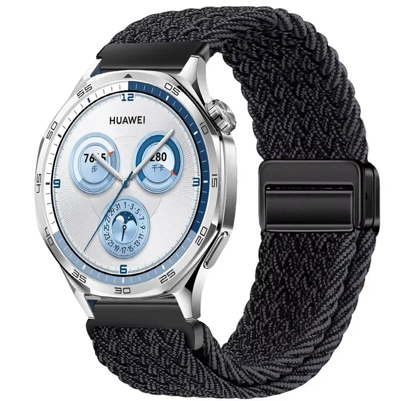 Braided Nylon Loop Strap with Magnetic Buckle 22/20mm