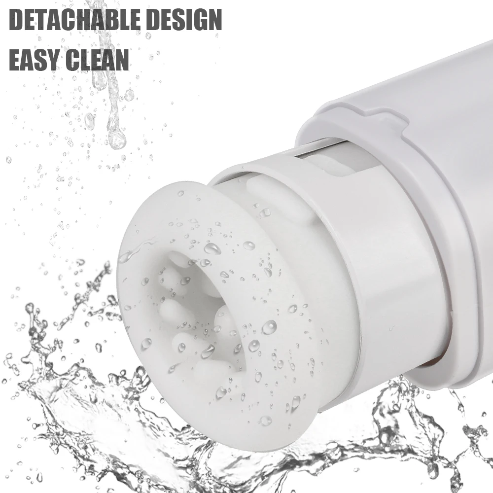 Masturbatore maschile vero figa stimolare glande massaggiatore automatico telescopico vibratore ritardo trainer_voghion.com