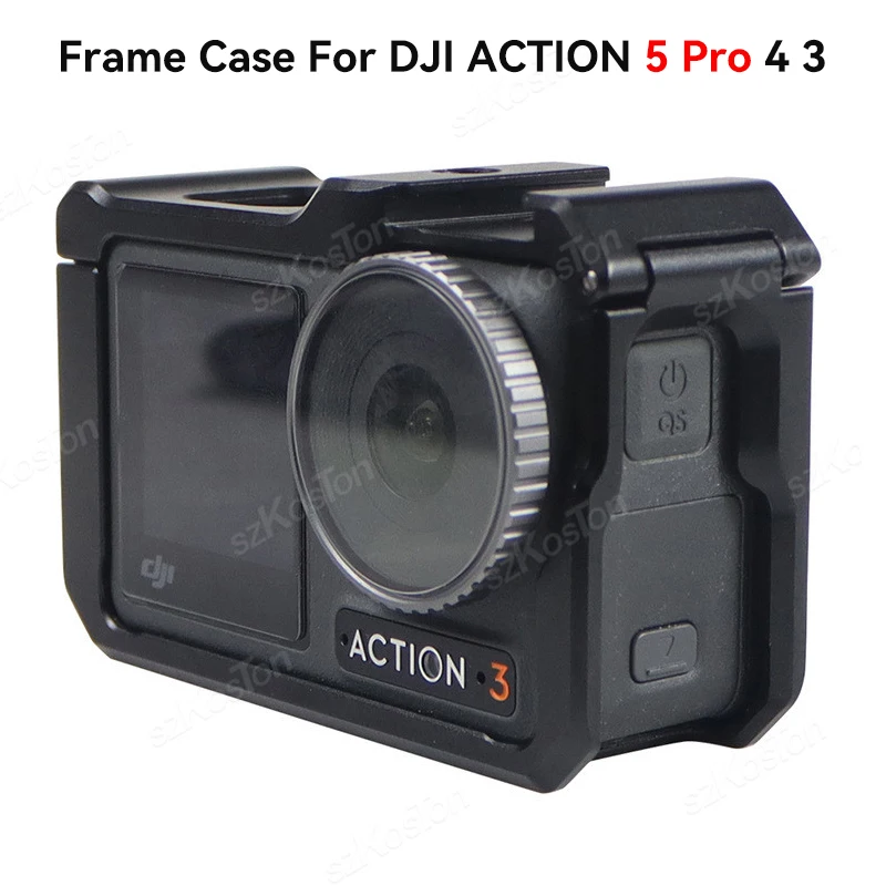 Aluminum Frame Case with Quick Release Mount & Cold Shoe