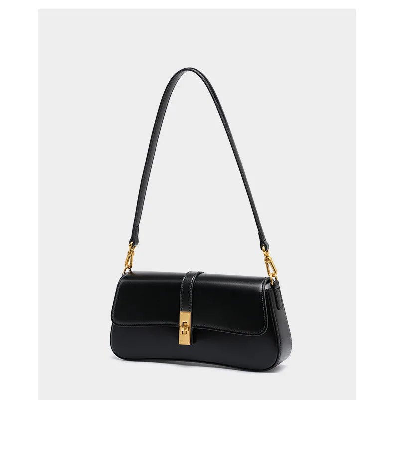 Women's Single Shoulder Crossbody Bag In Cowhide Leather_voghion.com