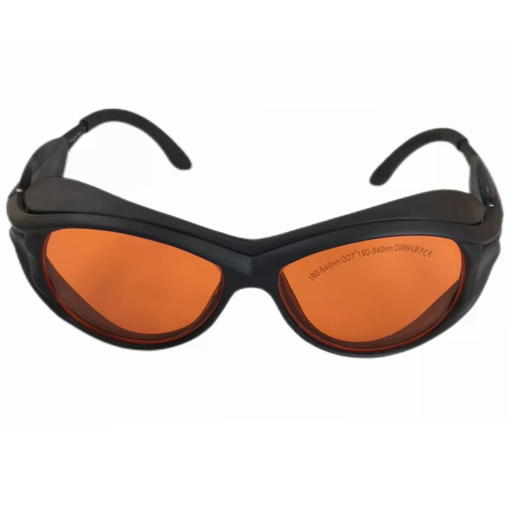 Laser Safety Glasses EP-3-2 190-540nm OD7+ Broad Spectrum Continuous Absorption Laser Protection Goggles