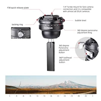 COMAN Zero F38 Compact Carbon Fiber Tripod Lightweight Travel Tripod With F38 Quick Release Plate For Dslr Camera Photography - Image 6