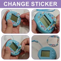 Electronic Virtual Pet Game Toy Digital Pet Machine Handheld Game Console Toy Novelty Pendant Kids Patience Training Toy 2