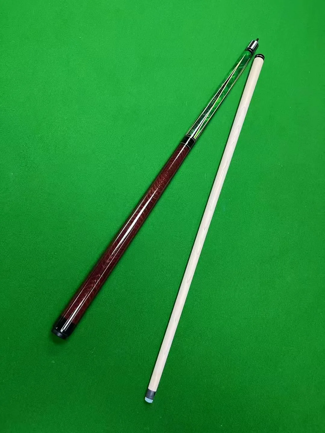 13.5mm Maple Wood 3-Piece Pounch Break Jump Pool Billiard Cue Stick for Pool Game Adult Starters woman man