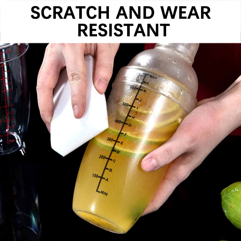 Shaker Tasse für die Herstellung von Fruchtsäften Getränke tragbare Anti-Rutsch-Milch tee Shaker für Party – Detail 5