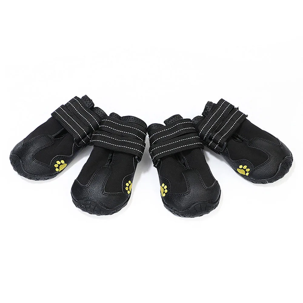Waterproof Dog Shoes Large Dog Boots Non-Slip Rubber Sole Protects Paw from Hot or Cold Pavement Booties Puppy Shoes, pet shoes,dog shoes