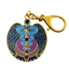 Feng Shui 7 Chakra Snake Amulet Jewels Life Force Keychain Healing Key Chain 4