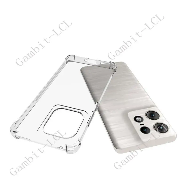 Shockproof Anti-Fall Soft Silicone TPU Back Cover Case