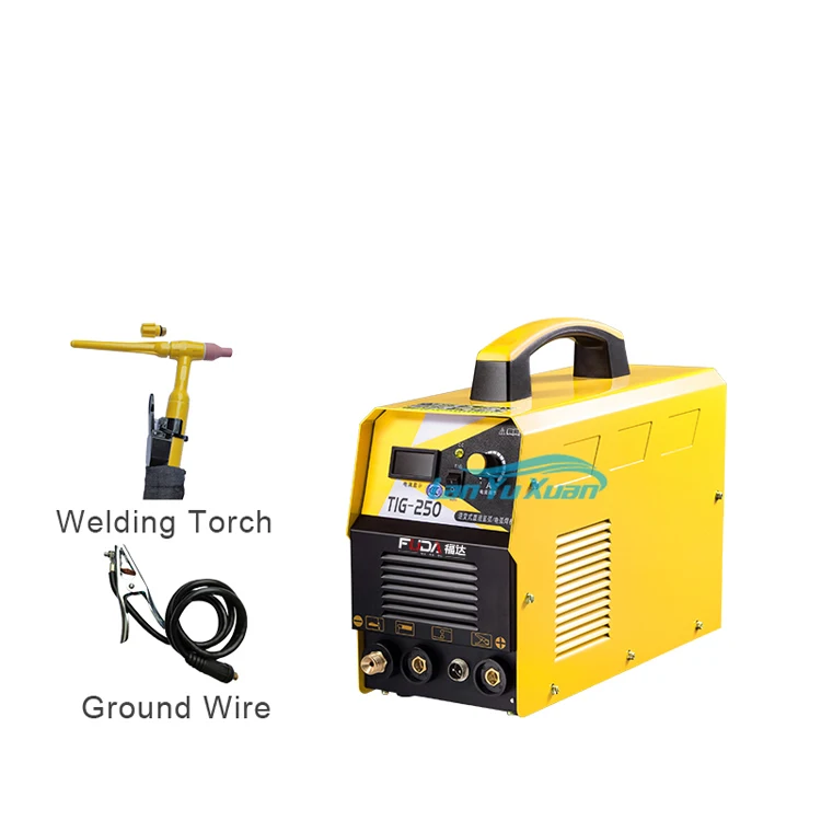 Tig250 Amp Single Phase Tig/mma Foot Control Tig Welder Pulse Igbt Stainless Steel Welding Machine 3
