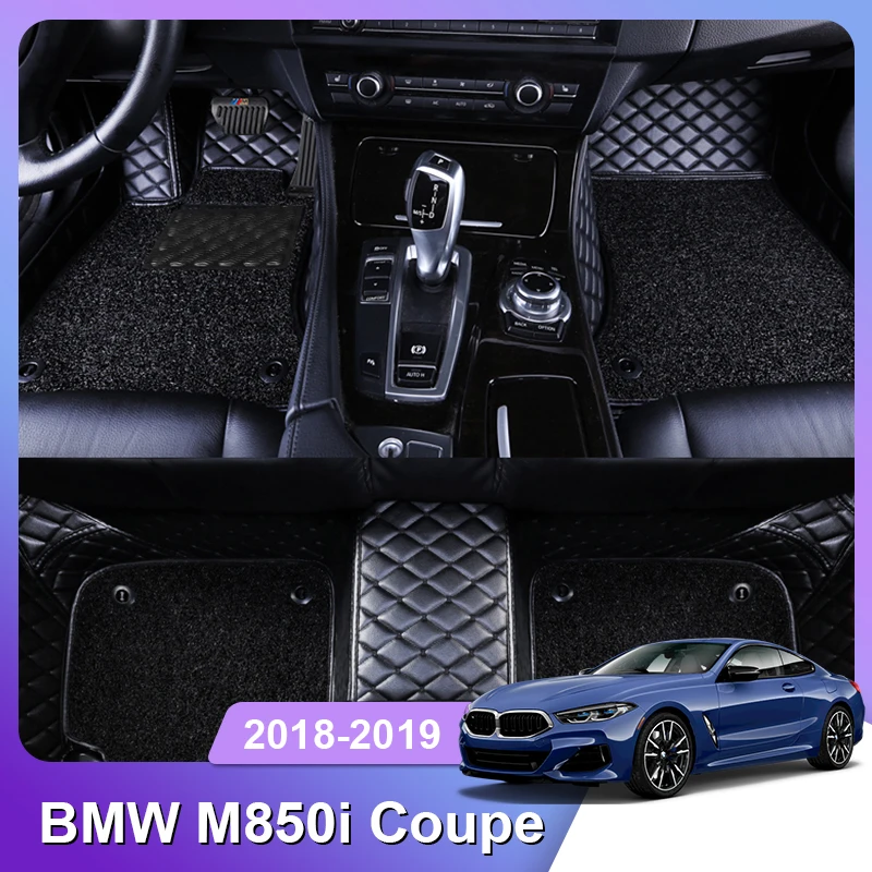 

Custom Fit Car Floor Mat for BMW M850i coupe Accessories Interior ECO Durable Thick Carpet Customize for Left and Right Drive