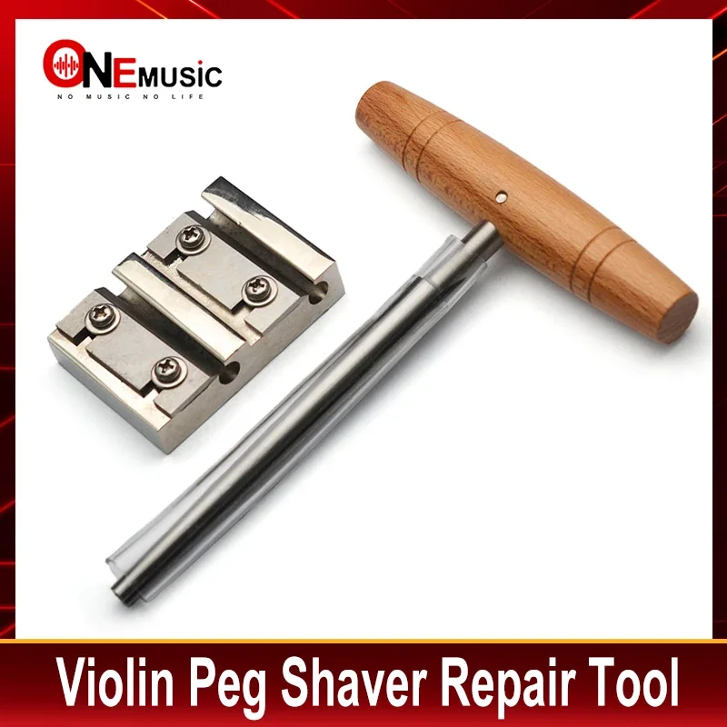 ▲ペグ Shaper 2 Hole Cello（3/4～4/4） Violin Viola Cello peg Hole Reamer for 3/4 4/4 1/2 1/4 Cello