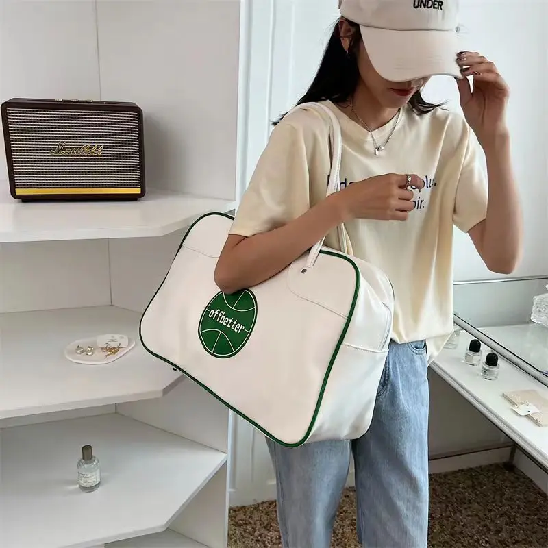 Travel Bag Leisure Business Trip Portable Carry On Luggage Bag Large Capacity Sports Waterproof Fitness Bag
