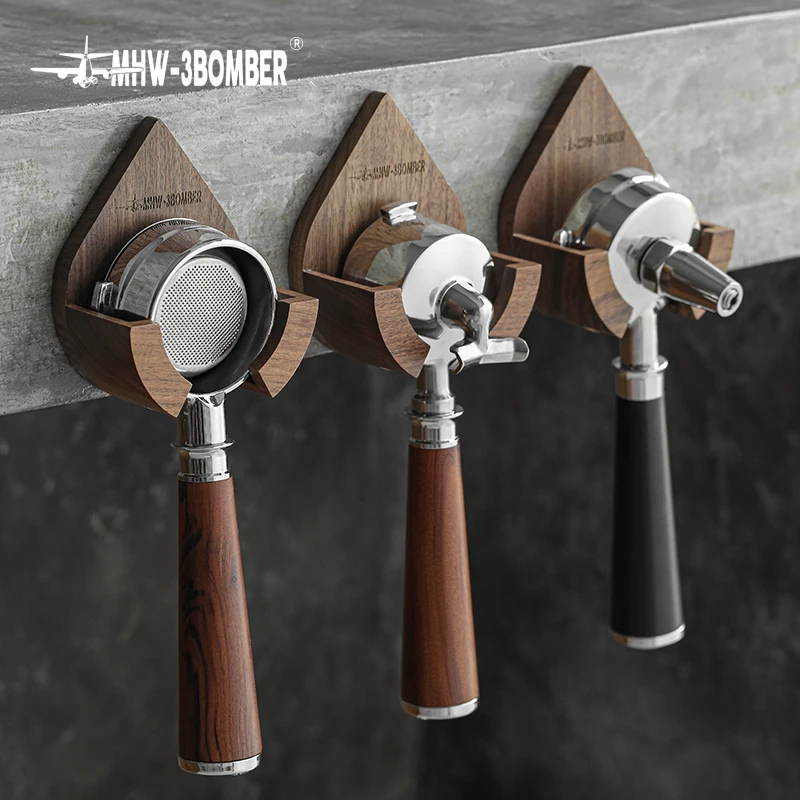 

Espresso Machine Filter Rack Hout Koffie Filter Filterhouder Houder 51/51/54/58Mm Barista Wandrek