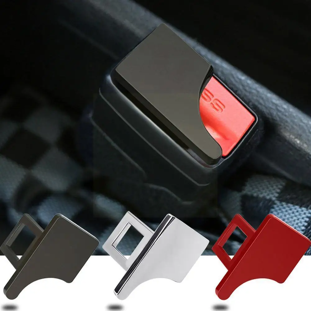 Car Safety Buckle Clip Seat Belt Plug Alarm Canceler Stopper For KIA