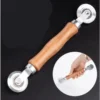 Upgrade Your  with a Durable Wooden Handle and Steel Wheel Rolling Tool for Installing Double Windows 6