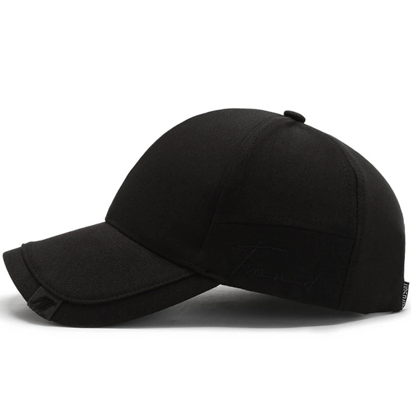 Hot Sale Men Baseball Cap Sun Protection Sunshade Hats Summer Comfortable Simple Casual Daily Versatile Adjustable Male Peaked_mkmklike.com