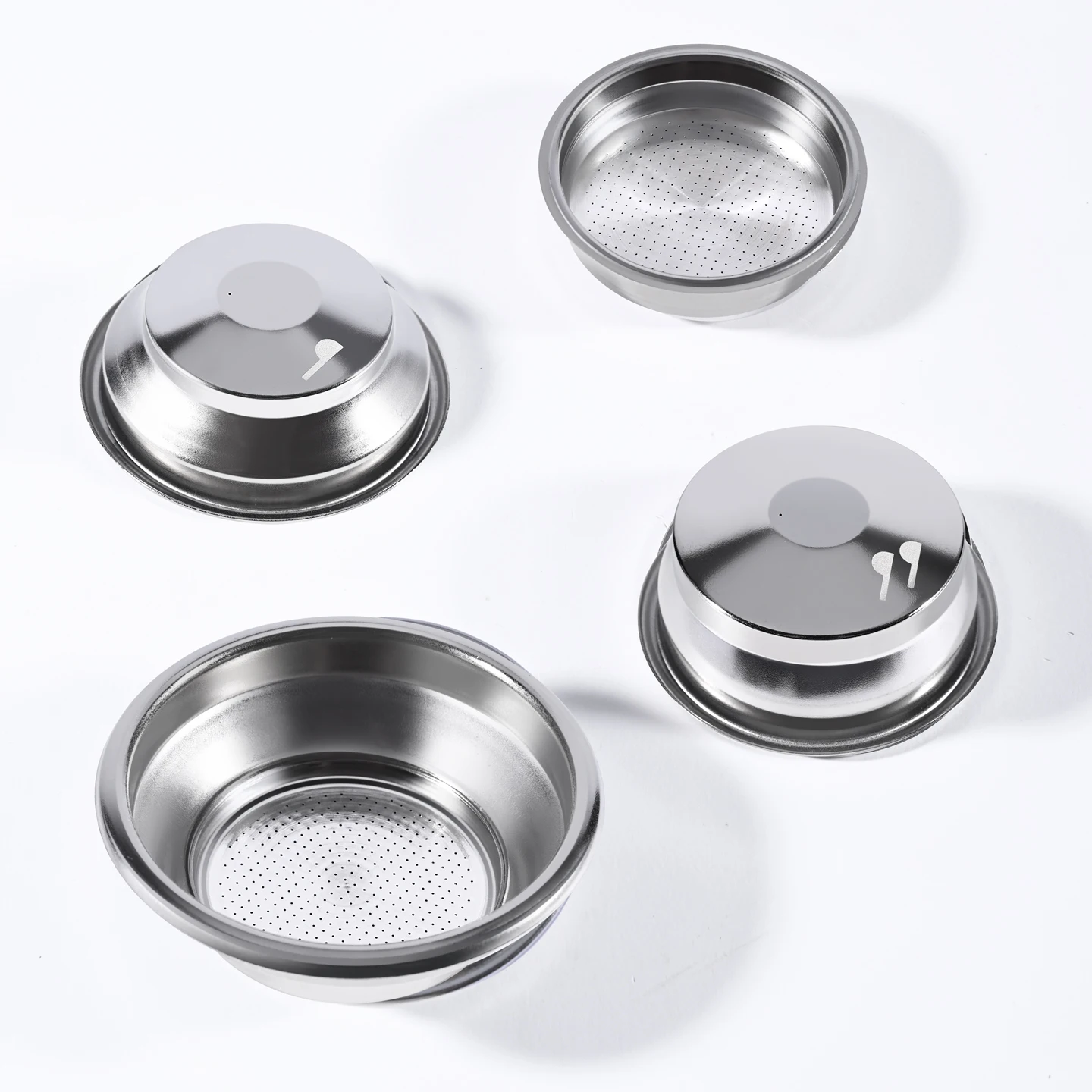 Precision Espresso Pressurized Filter Basket, Single/Double Cup Brewing Tool