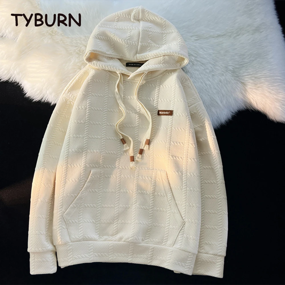 

TYBURN Casual Harajuku Long Sleeve Hoodie Women's Loose Spring Autumn Hoodie Cute Loose Sweatshirt Hoodie Clothing