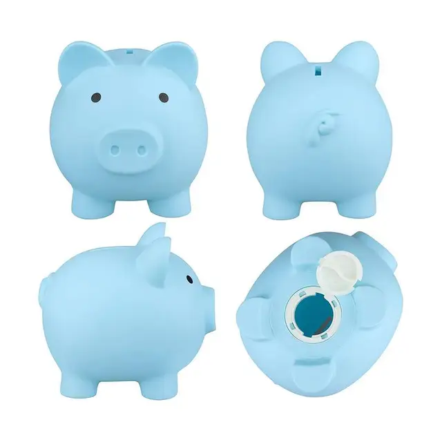 Pig Shape Savings Bank Counting Money Jar Coin Can Large Capacity Money Saving Box Storage Organizer For Kid Birthday Xmas Gift 5