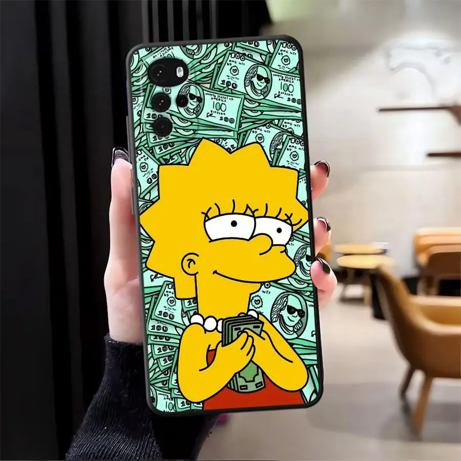 Black Soft Funny Homer Simpson Case - Playful Design and Durable Protection