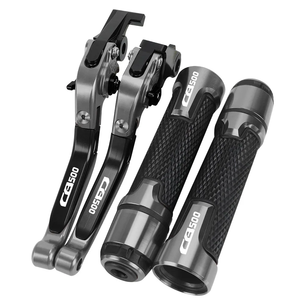 

CB500 Motorcycle Accessories Brake Clutch Levers Handlebar Handle bar Hand Grips ends FOR HONDA CB500 CB 500 1994 1995 1996