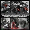 Large 1:6 Kawasaki H2R Spray Alloy Diecast Motorcycle Toy Bootable Dynamic Metal Model Sound Light Birthday Gift Hobby Collect O 6