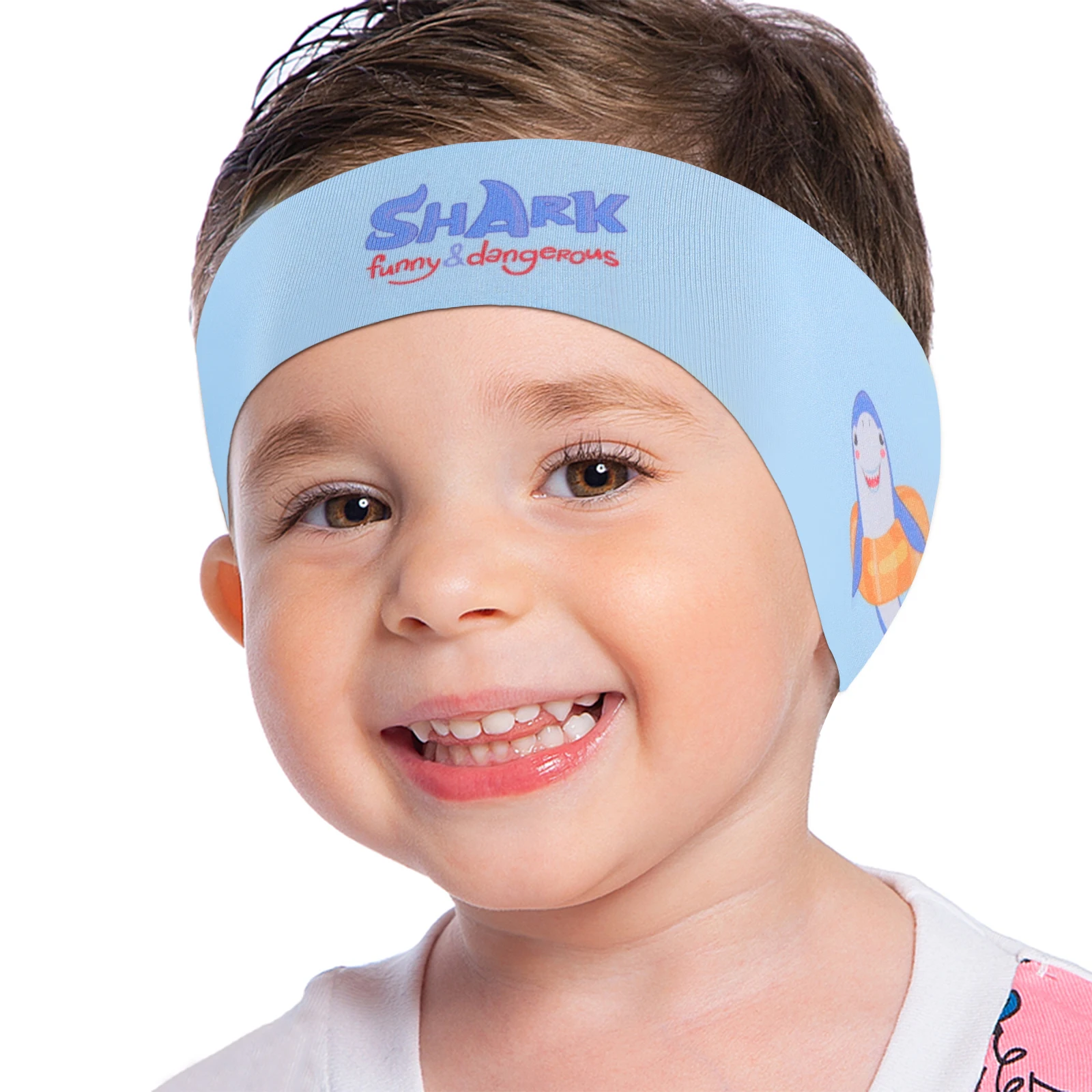 MoKo Swimming Headband for Kids Adults Children Neoprene Cute Swimmers Waterproof Ear Hair Band for men women 2