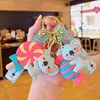 Cute Candy Koala Key Chain Cartoon Qixi Festival Bag Pendant Car Ornament Children's Pendant Gift 3