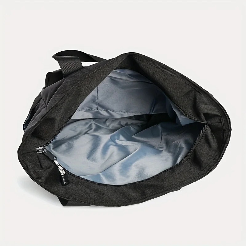 Simple Men's Shoulder Bag Large Capacity Oxford Top-Handle Bags Multiple Pockets Bags For Student Put The Book