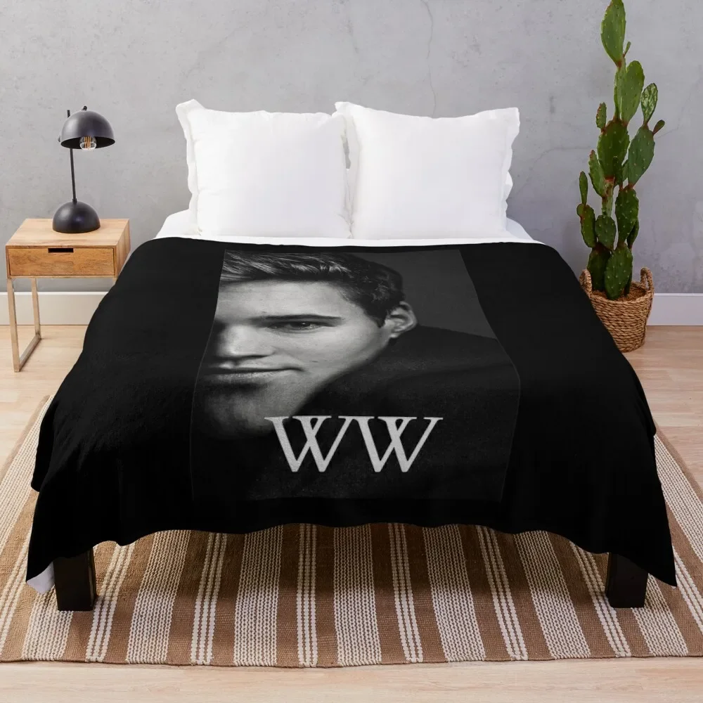 

Wincent Weiss Black & white Throw Blanket Cute Luxury Decorative Sofa Blankets