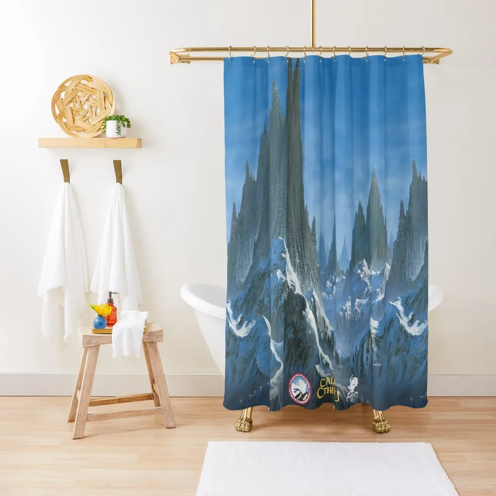 

Beyond the Mountains of Madness - Cover Art Shower Curtain Bathroom Curtain Bathroom