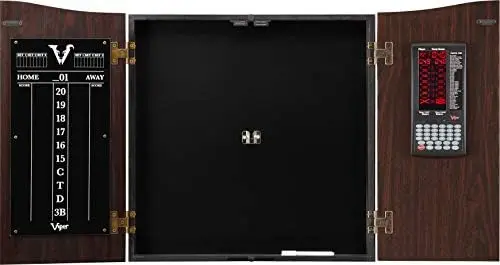 

Viper Vault Dartboard Cabinet with Integrated Pro Score and Cricket Scoreboard Splatter target Bow stabilizer Darts accessories